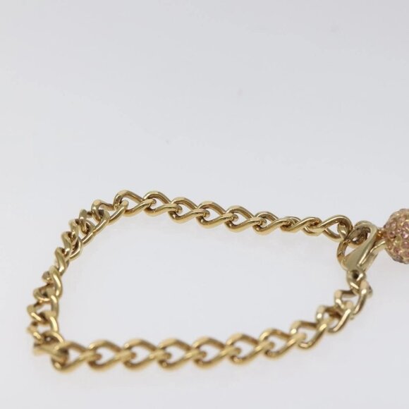 CHANEL Stone Bracelet metal Gold CC Auth - Picture 8 of 13